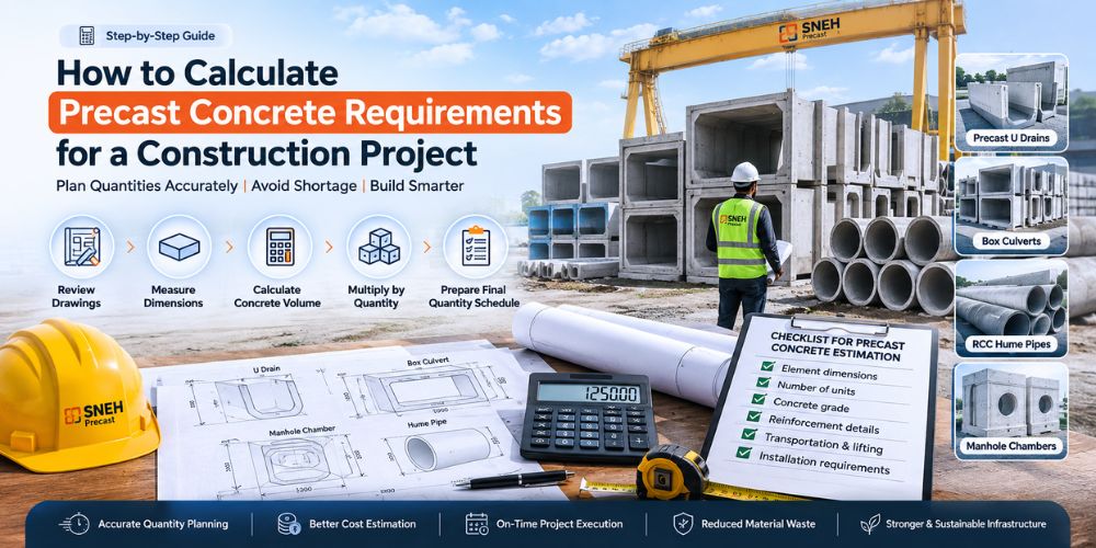 How to Calculate Precast Concrete Requirements for a Construction Project